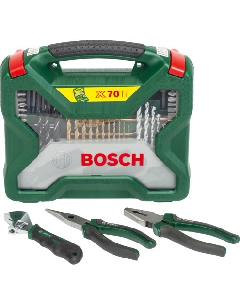 Zdjęcie: Zestaw akcesoriów X-Line 70 sztuk BOSCH
