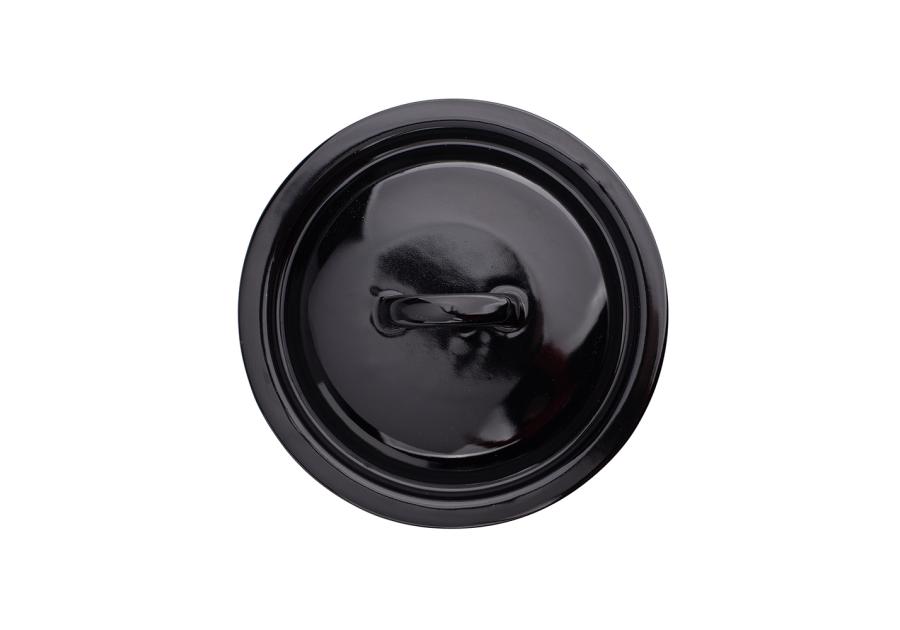Zdjęcie: Pokrywa emaliowana 16 cm czarna ALTOMDESIGN