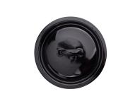 Zdjęcie: Pokrywa emaliowana 16 cm czarna ALTOMDESIGN