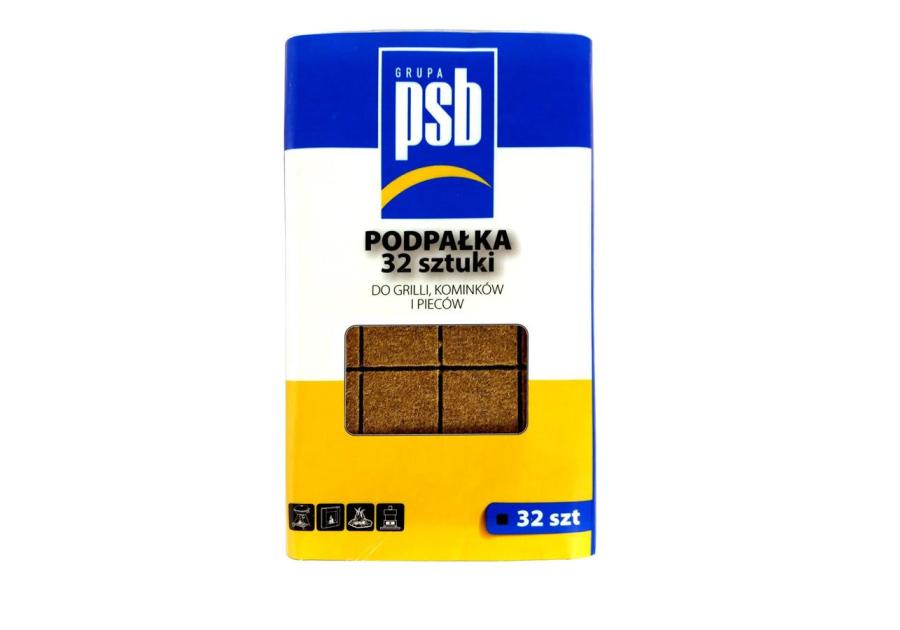 Zdjęcie: Podpałka PSB 32 kostkopak FIRE FAMILY