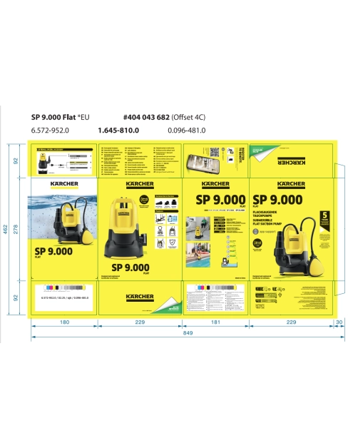 Zdjęcie: Pompa zanurzeniowa SP 9.000 Flat KARCHER