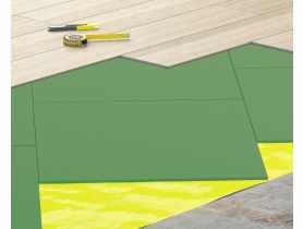 Podkład pod panele Basic Wood Nature 3 mm zielony CEZAR