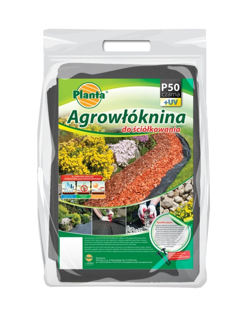 Zdjęcie: Agrowłóknina 2,1 x 20 m czarna PLANTA