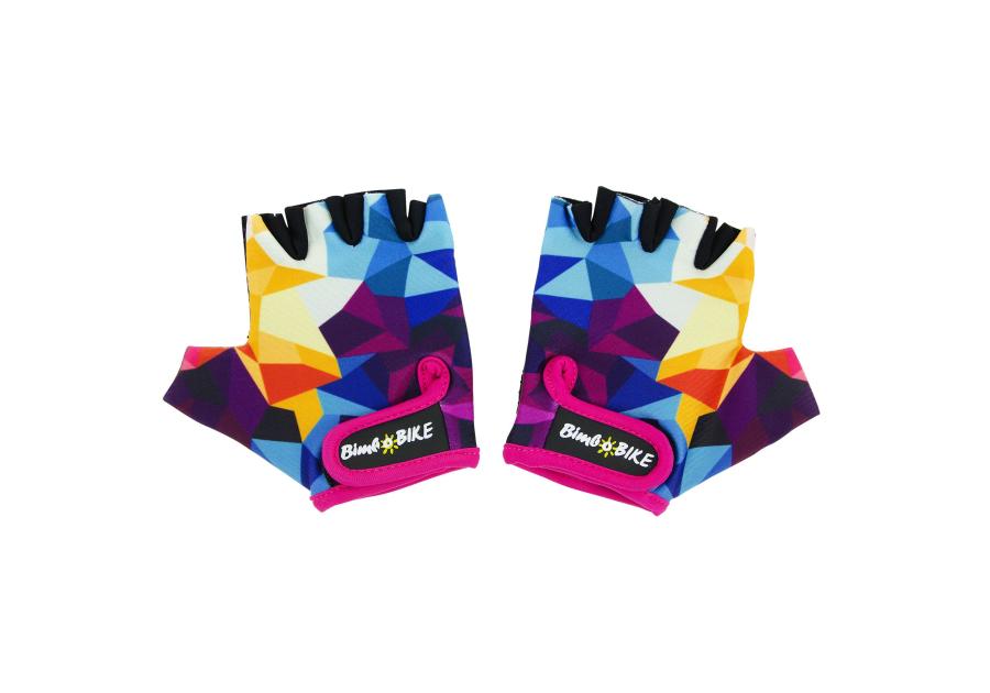 Zdjęcie: Rękawiczki dziecięce rowerowe Velvet S BIMBO BIKE