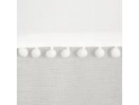 Zdjęcie: Zasłona Viki 140x250 cm biała na przelotkach EUROFIRANY