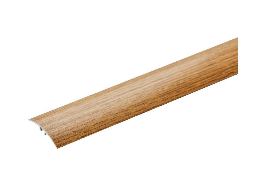 Zdjęcie: Listwa ochronna AL wcisk 37 mm 5w1 klejona L= 1,86 m Dąb Złoty okleina mat CEZAR