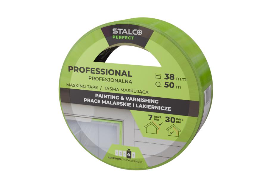 Zdjęcie: Taśma maskująca profesjonalna 38 mm x 50 m PERFECT