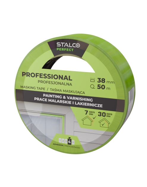 Zdjęcie: Taśma maskująca profesjonalna 38 mm x 50 m PERFECT