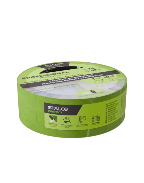 Zdjęcie: Taśma maskująca profesjonalna 38 mm x 50 m PERFECT