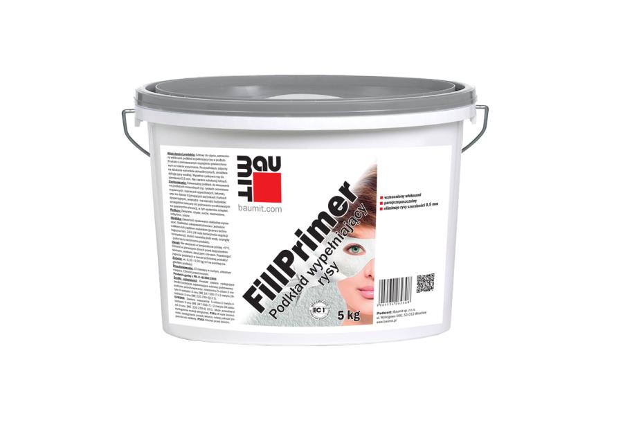 Zdjęcie: Podkład wypełniający rysy FillPrimer 5 kg BAUMIT