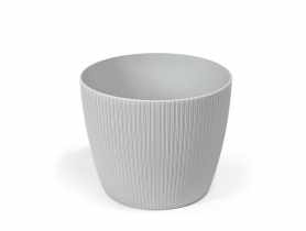 Osłona doniczkowa Magnolia Jumper 19 cm jasny szary LAMELA