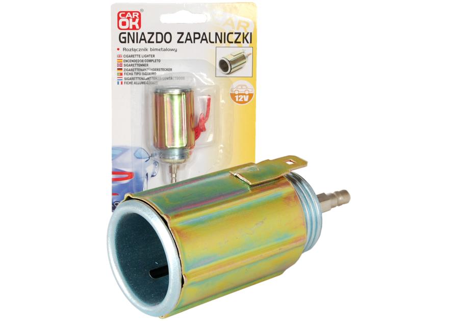 Zdjęcie: Gniazdo zapalniczki uniwersalne 12 V CAR OK