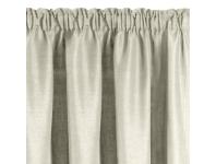 Zdjęcie: Zasłona Amelia 140x270 cm kremowa na taśmie EUROFIRANY