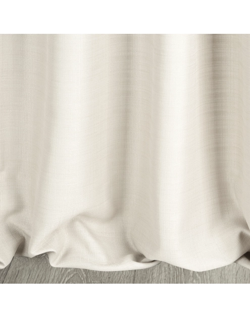 Zdjęcie: Zasłona Amelia 140x270 cm kremowa na taśmie EUROFIRANY