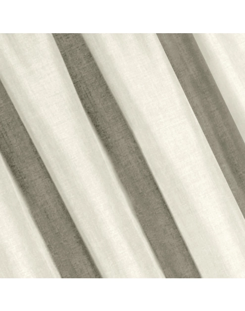 Zdjęcie: Zasłona Amelia 140x270 cm kremowa na taśmie EUROFIRANY