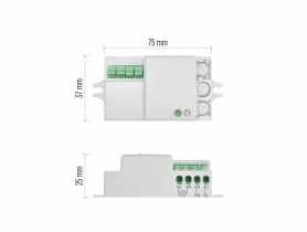 Czujnik ruchu MW IP20 1200W biały EMOS