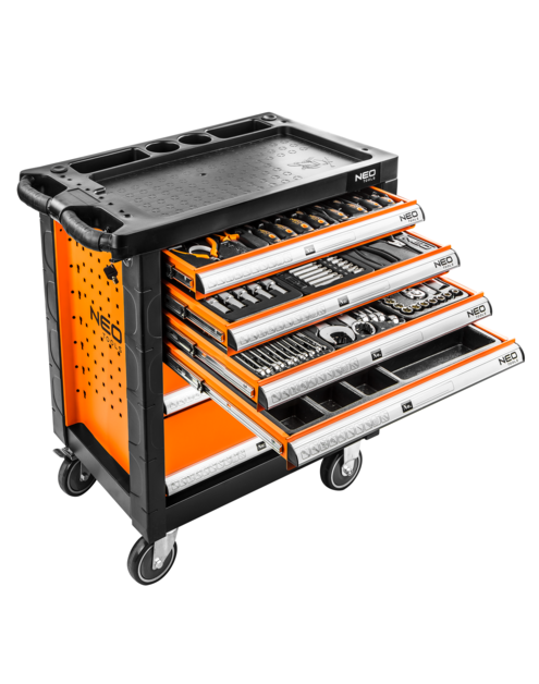 Zdjęcie: Szafka warsztatowa 6 szuflad 126 elementów NEO