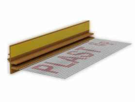 Listwa PVC BP13 MIDI L300 9/3 winchester, dylatacyjna, z siatką i z uszczelką BELLA PLAST