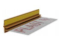 Zdjęcie: Listwa PVC BP13 MIDI L300 9/3 winchester, dylatacyjna, z siatką i z uszczelką BELLA PLAST