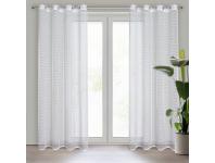 Zdjęcie: Firana gotowa Eva 140x250 cm biały EUROFIRANY