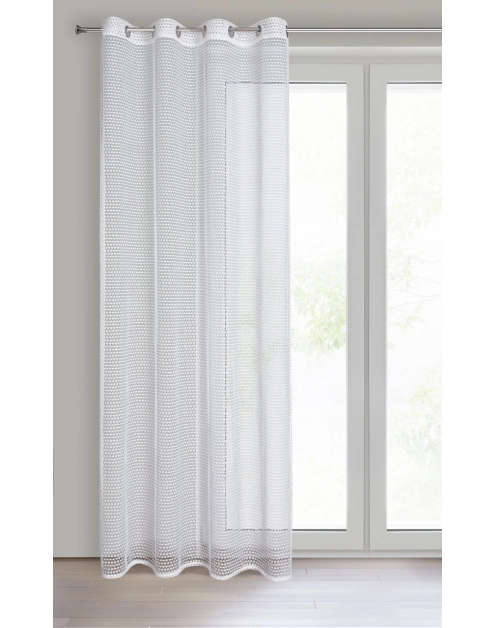 Zdjęcie: Firana gotowa Eva 140x250 cm biały EUROFIRANY