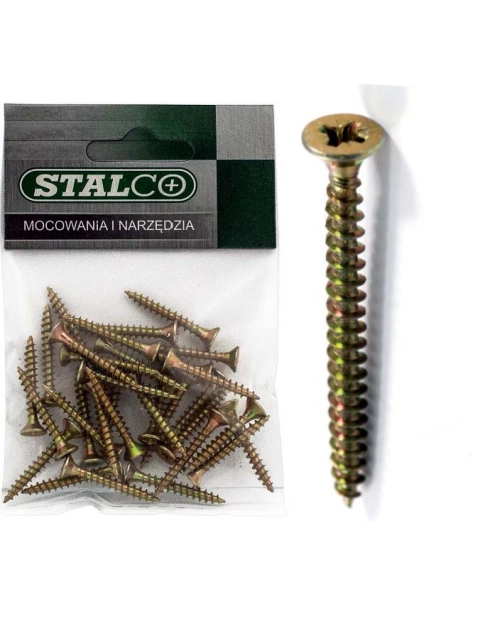 Zdjęcie: Wkręt uniwersalny hartowany 4.0x60 mm STALCO