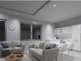 Pierścień oprawy punktowej Morta OCT-B KANLUX