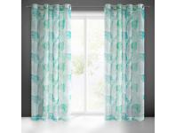 Zdjęcie: Zasłona gotowa Naira 140x250 cm turkusowy EUROFIRANY