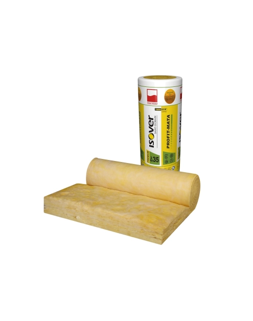 Zdjęcie: Wełna mineralna Profit-Mata, grubość 230 mm ISOVER