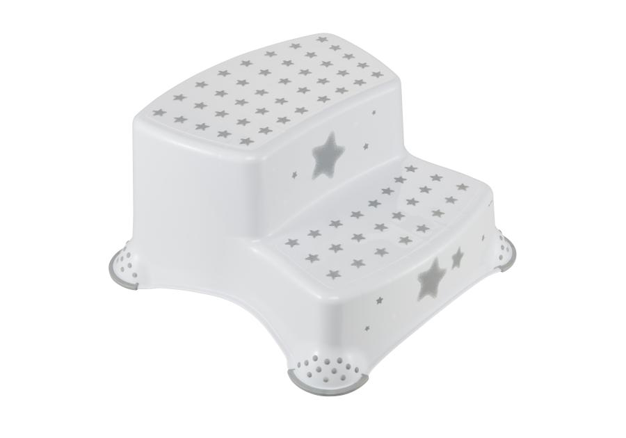 Zdjęcie: Podest dziecięcy Igor stars dwustopniowy z funkcją antypoślizgową biały KEEEPER