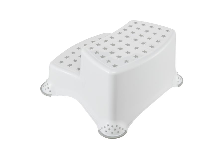 Zdjęcie: Podest dziecięcy Igor stars dwustopniowy z funkcją antypoślizgową biały KEEEPER