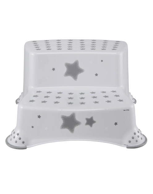 Zdjęcie: Podest dziecięcy Igor stars dwustopniowy z funkcją antypoślizgową biały KEEEPER