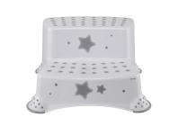 Zdjęcie: Podest dziecięcy Igor stars dwustopniowy z funkcją antypoślizgową biały KEEEPER