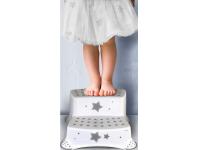 Zdjęcie: Podest dziecięcy Igor stars dwustopniowy z funkcją antypoślizgową biały KEEEPER