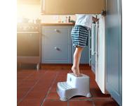 Zdjęcie: Podest dziecięcy Igor stars dwustopniowy z funkcją antypoślizgową biały KEEEPER