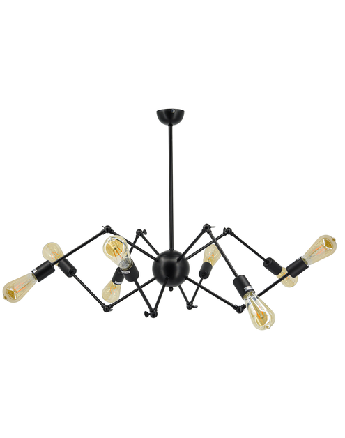 Zdjęcie: Lampa sufitowa Spider 6767/8 black ELEM