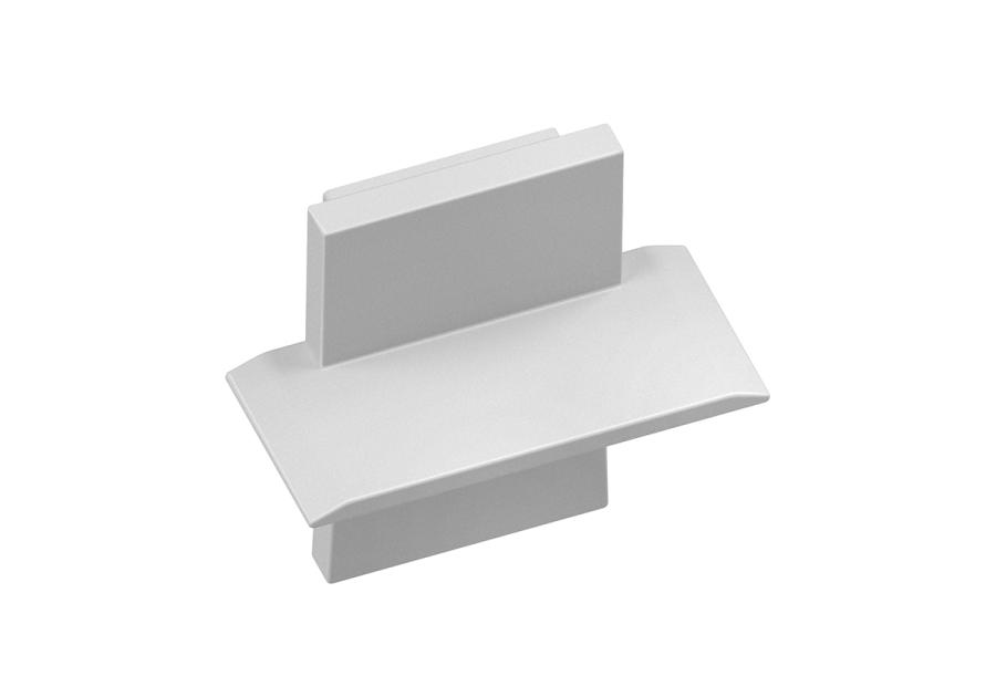 Zdjęcie: Zaślepka kwadratowa do profilu LED Glax Mini z kołnierzem 10 szt. w blistrze GTV