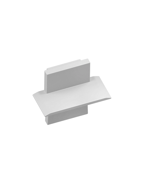 Zdjęcie: Zaślepka kwadratowa do profilu LED Glax Mini z kołnierzem 10 szt. w blistrze GTV