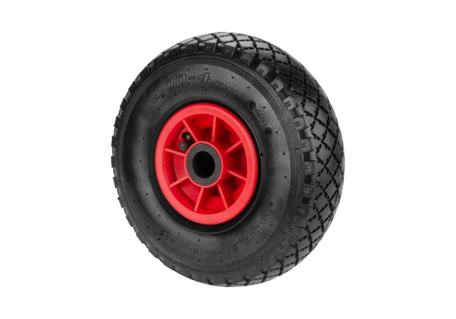 Zdjęcie: Koło pneumatyczne 260 mm, 150 kg 4 PR felga tworzywo fi25 METRO