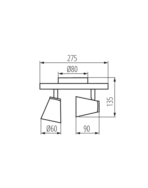 Zdjęcie: Oprawa halogenowa Enali EL-2I B KANLUX
