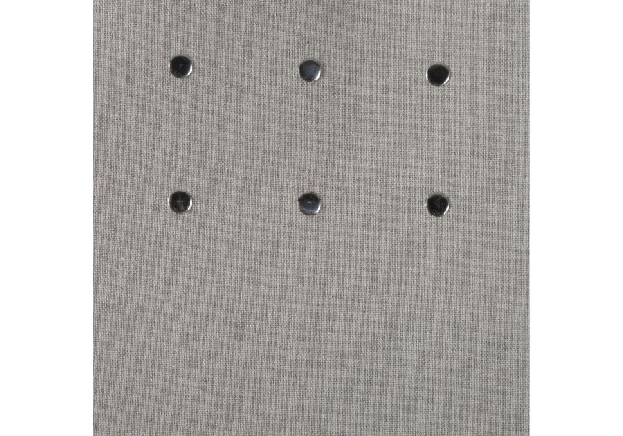 Zdjęcie: Zasłona Megan 140x250 cm stalowa na przelotkach EUROFIRANY