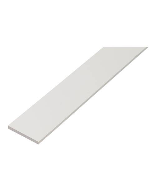 Zdjęcie: Płaskownik z tworzywa sztucznego 2x100 cm - 2 mm biały GAH ALBERTS
