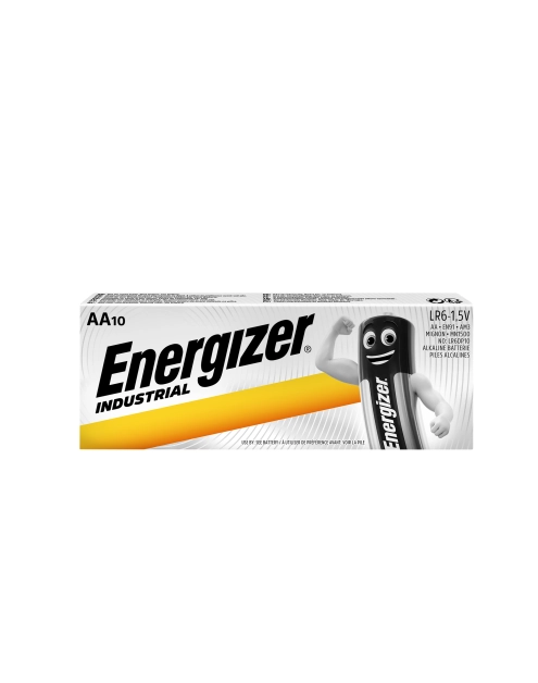 Zdjęcie: Baterie alkaliczne Industrial AA LR6 1,5 V 10 sztuk ENERGIZER