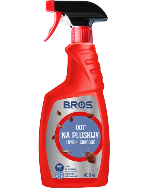 Zdjęcie: Preparat na pluskwy i rybiki cukrowe 400 ml BROS