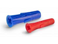 Zdjęcie: Zestaw kołków uniwersalnych UNO 6x28 mm 8x32 mm z wkrętami i hakami 124 elementy RAWLPLUG