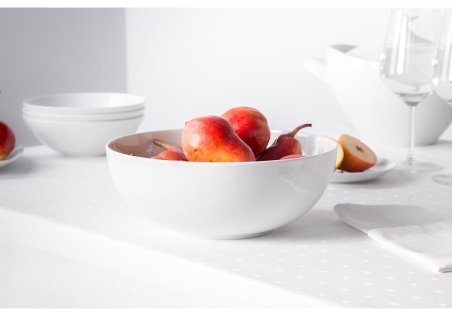 Zdjęcie: Salaterka Moderna Biała 25 cm 2500 ml MARIA PAULA