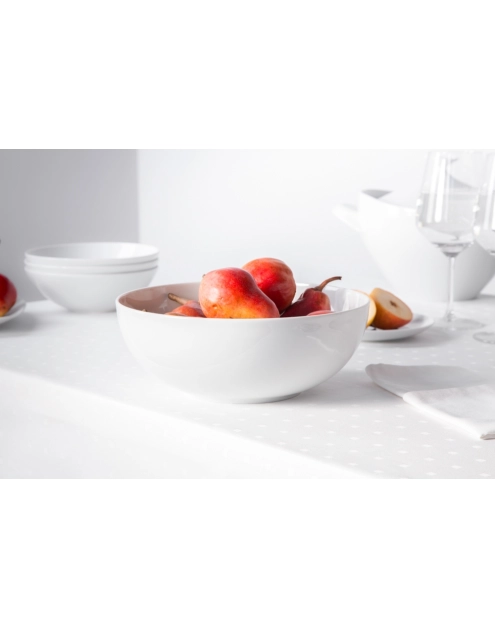 Zdjęcie: Salaterka Moderna Biała 25 cm 2500 ml MARIA PAULA