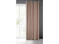Zdjęcie: Zasłona gotowa Ada 140x250 cm brązowy EUROFIRANY