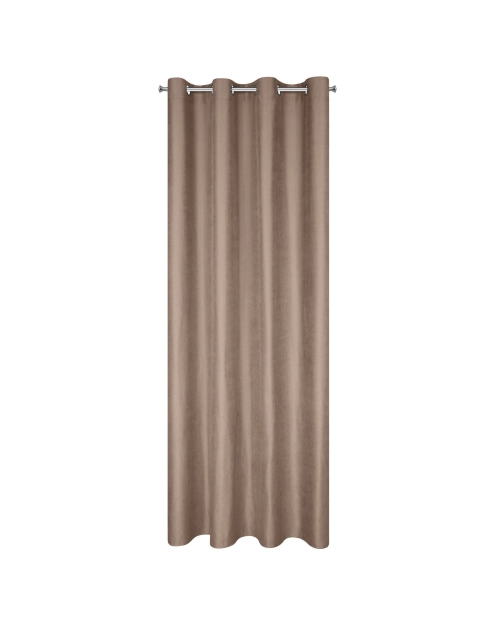 Zdjęcie: Zasłona gotowa Ada 140x250 cm brązowy EUROFIRANY