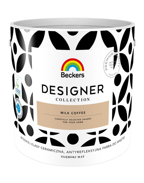 Zdjęcie: Farba ceramiczna Milk Coffee 2,5 L DESIGNER COLLECTION
